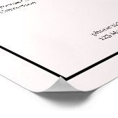 Simpel Lightroze Black Price List Poster (Hoek)