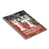 "Simpel Maar Significant" Notitieboek (Rechterzijde)