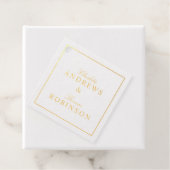 Simpel, minimaal bedankjes labels (Met doos)