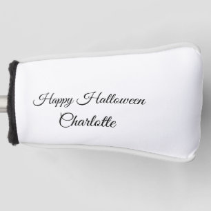 SIMPEL MINIMAAL.CUTIE VOEG NAAM TOE BABY gelukkig Golfheadcover