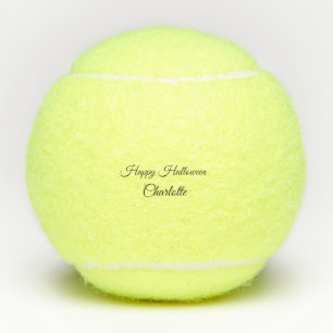 SIMPEL MINIMAAL.CUTIE VOEG NAAM TOE BABY gelukkig Tennisballen