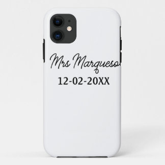 simpel minimaal monogram: Case-Mate iPhone case