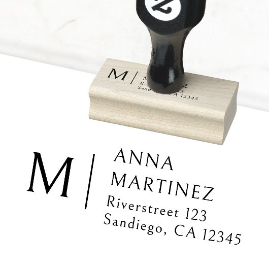 Simpel, Monogram Stempel