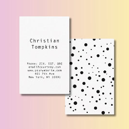 Simpel Pattern Visitekaartje