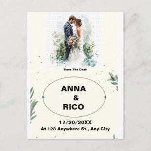 SIMPEL&ROMANTISCH: ROMANTISCHE SAVE THE DATE KAART