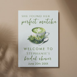Simpel vond ze haar perfecte Matcha Bruidsdiner Poster