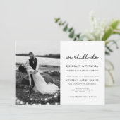 Simpel We doen nog steeds bruiloft gelofte vernieu Kaart (Staand voorkant)