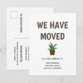 SIMPEL WE ZIJN VERHUISD AANKONDIGINGSKAART (Voorkant / Achterkant)