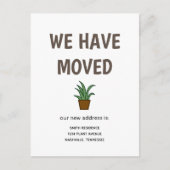 SIMPEL WE ZIJN VERHUISD AANKONDIGINGSKAART (Voorkant)