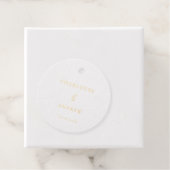 Simpel Wedding Bedankjes Labels (Met doos)