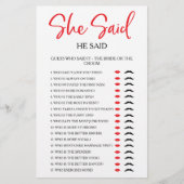 Simpel ze zei dat hij zei Vrijgezellenfeest partij (Voorkant)