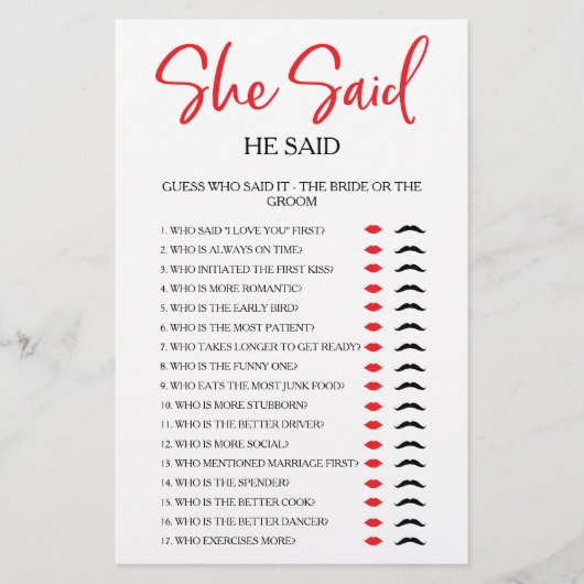 Simpel ze zei dat hij zei Vrijgezellenfeest partij (Voorkant)