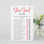 Simpel ze zei dat hij zei Vrijgezellenfeest partij (Staand voorkant)