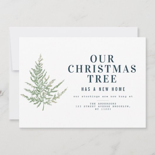 simpele aankondiging van fern - vakantie (Voorkant)