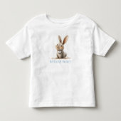 Simpele Cute Bunny Verjaardag Kinderen Kinder Shirts (Voorkant)