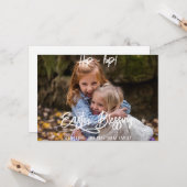 simpele esster bunny eenvoudig voor schattige kind kaart (Voorkant / Achterkant in situ)