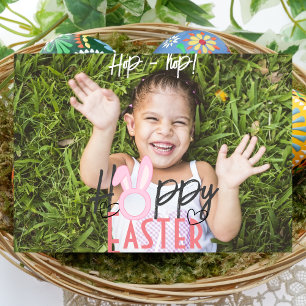 simpele esster bunny simpel voor schattige kinder  feestdagenkaart