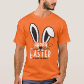 simpele esster bunny simpele leuke familie t-shirt (Voorkant)