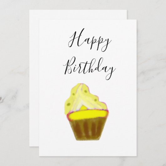 simpele gele kapper elegant (Voorkant / Achterkant)