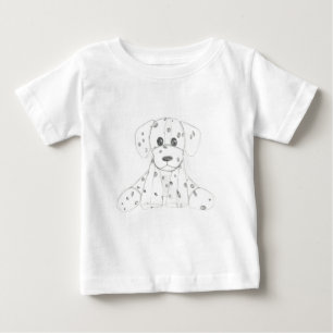 simpele hondendoekje kinder zwarte dalmatiaan