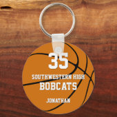 simpele jongens: basketbalteam sleutelhanger (Voorkant)