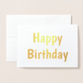 simpele kalligrafische kaart met minimale geboorte (Voorkant met envelop)