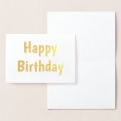 simpele kalligrafische kaart met minimale geboorte (Display)