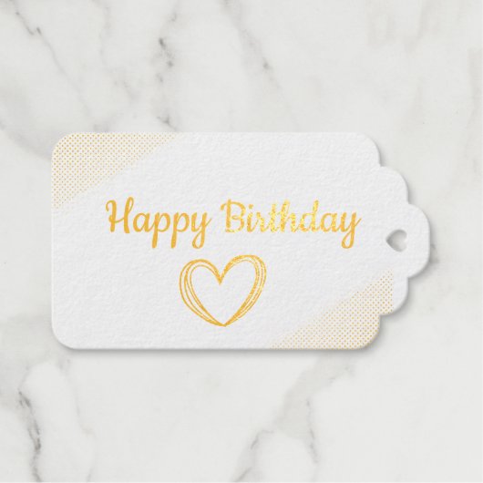 simpele klassieke labels met een cadeautje voor ge (Voorkant (horizontaal))