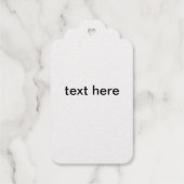 simpele klassieke labels met een cadeautje voor ge (Achterkant)