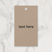 simpele klassieke labels met een cadeautje voor ge (Achterkant)