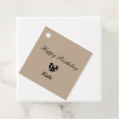 simpele klassieke labels met een cadeautje voor ge (In situ)