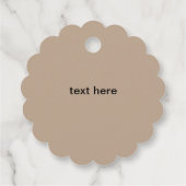 simpele klassieke labels met een cadeautje voor ge (Achterkant)