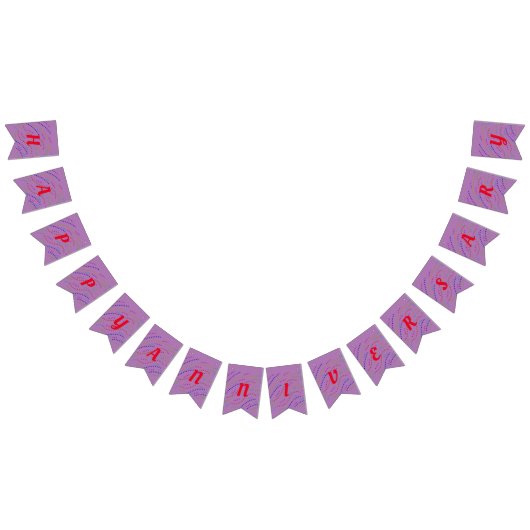 simpele kleine kleurrijke verjaardag vlaggetjes (Alle)