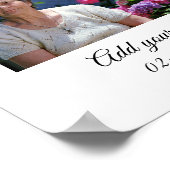 simpele , kleurrijke , minimale foto van mijn oma poster (Hoek)