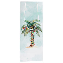 Simpele Palmboom Strand Vakantie Kerstmis