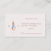 Simpele Peter de Konijn Informatiekaartje (Voorkant)