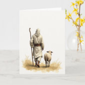 Simpele Reis Vriendenkaart Kaart (Gele Bloem)