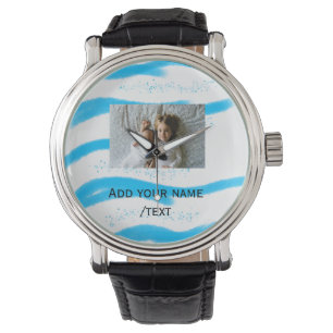 simpele ster sparkle gliter voegt aangepaste tekst horloge