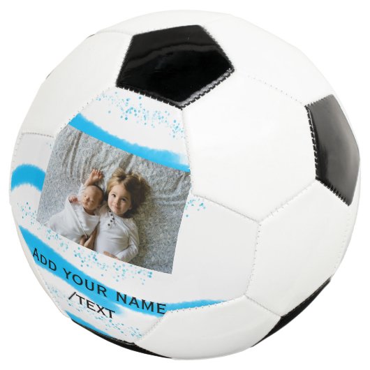 simpele ster sparkle gliter voegt aangepaste tekst voetbal (Drie kwart)