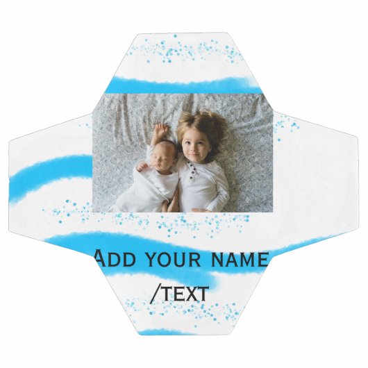 simpele ster sparkle gliter voegt aangepaste tekst voetbal (Enkel)