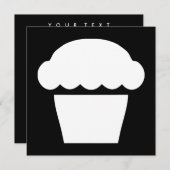 simpele taart / maaidorrel kaart (Voorkant / Achterkant)