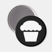 simpele taart / maaidorrel magneet (Voorkant / Achterkant)