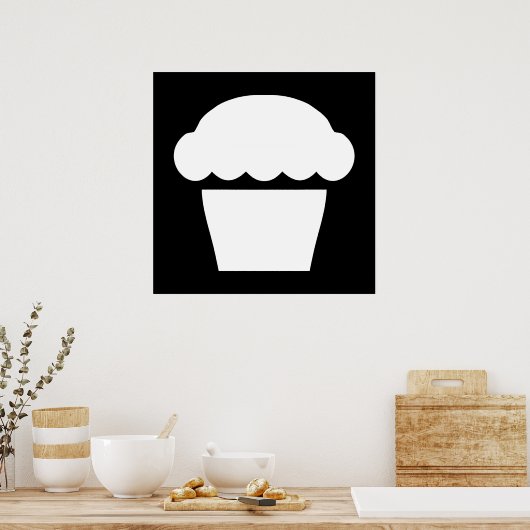 simpele taart poster (Keuken)
