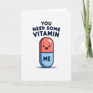 Simpele Vitamin Me Lieve Kaart