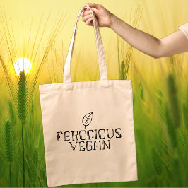Simpele Woeste Veganist Tote Bag
