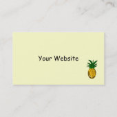 Simpelweg Ananas Visitekaartje (Achterkant)