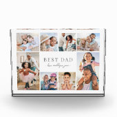 Simpelweg Beste Papa Fotoblokken (Voorkant)