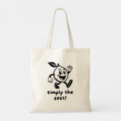 Simpelweg De Beste Citroen Grap Tote Bag (Achterkant)