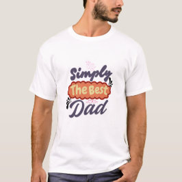 Simpelweg de beste Papa - Vaderdag T-shirt