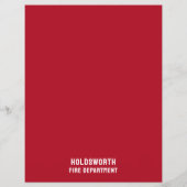 Simpelweg Moedig, Werving Brandweerman Flyer (Achterkant)